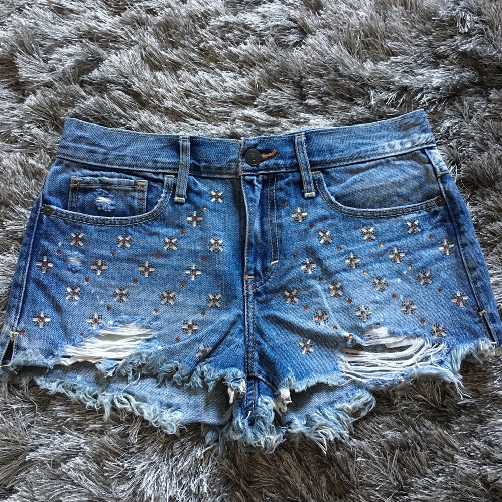 Abercrombie denim shorts